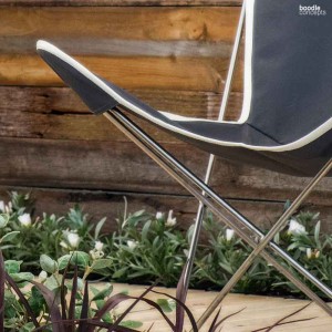 Butterfly chair. Boodle Concepts Landscape & Garden design in Flemington, Melbourne