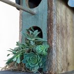 Rustic handmade birdhouse Melbourne Boodle Concepts