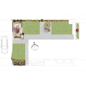Garden design by Boodle Concepts landscaping in Melbourne & Kyneton