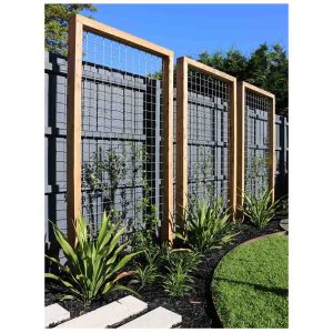 Boodle Concepts Ivanhoe garden design landscaping in melbourne and kyneton with new privacy trellis wall